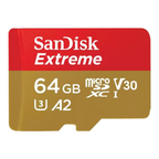 MicroSDXC - 64GB - Inclusief SD Adapter