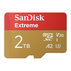 MicroSDXC - 2TB - Inclusief SD Adapter